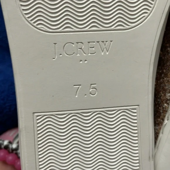 NWOT J. Crew Glitter Sneakers - Picture 5 of 6